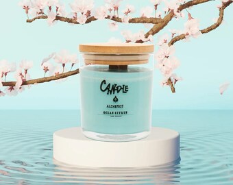 Vela de soja Ocean Breeze - Aroma cítrico tropical
