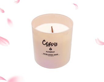 Vela de cera de soja Enchanted Rose 12 Onz