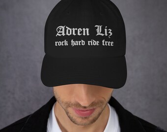 Casquette de Baseball Rock Hard Ride Free