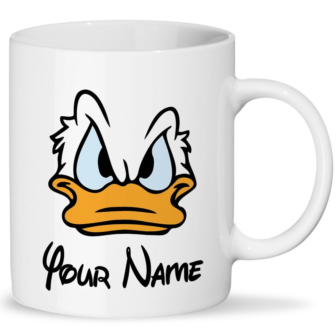 Disney Lovers Gift Mug Coffee Mug donald Duck Personalized Etsy