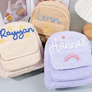 Customizable Preschool Backpack - Personalized Mini Backpack for Kids - Perfect Birthday Gift for Girls and Boys