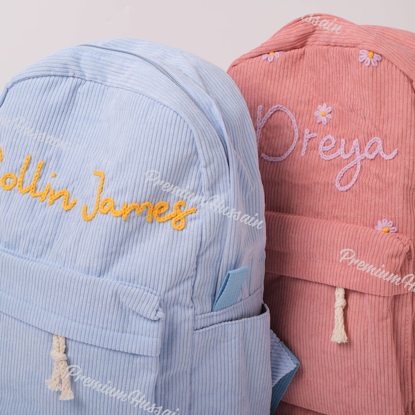 Customized Children's Backpack Etsy