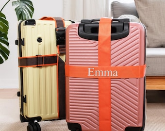 Custom Embroidered Luggage Strap: Adjustable, Durable Travel Accessory