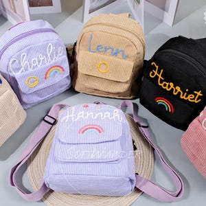 Personalized Toddler Mini Backpack | Custom Small Kids Backpack | Cute Preschool Bag | Perfect for Daycare & Travel