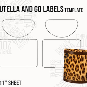 AMA Nutella Templates combo includes mini nutella 25g , Nutella and Go and  Nutella Blister template. -  España