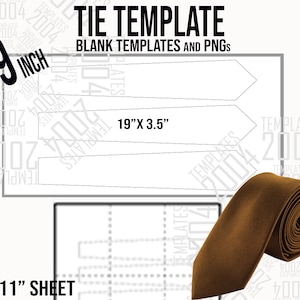Tie Template, Tie, Tie Svg, Tie Sublimation template, Tie blank template for sublimation, tie Canva, Photoshop Psd, svg, png, Docx, Dxf, Eps