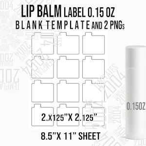 Lip Balm Holder Label Template, Chapstick Holder Keychain, Lip Balm Stickers, Lip Balm Labels Svg, Custom lip balm Labels, Dxf, Svg, Docx