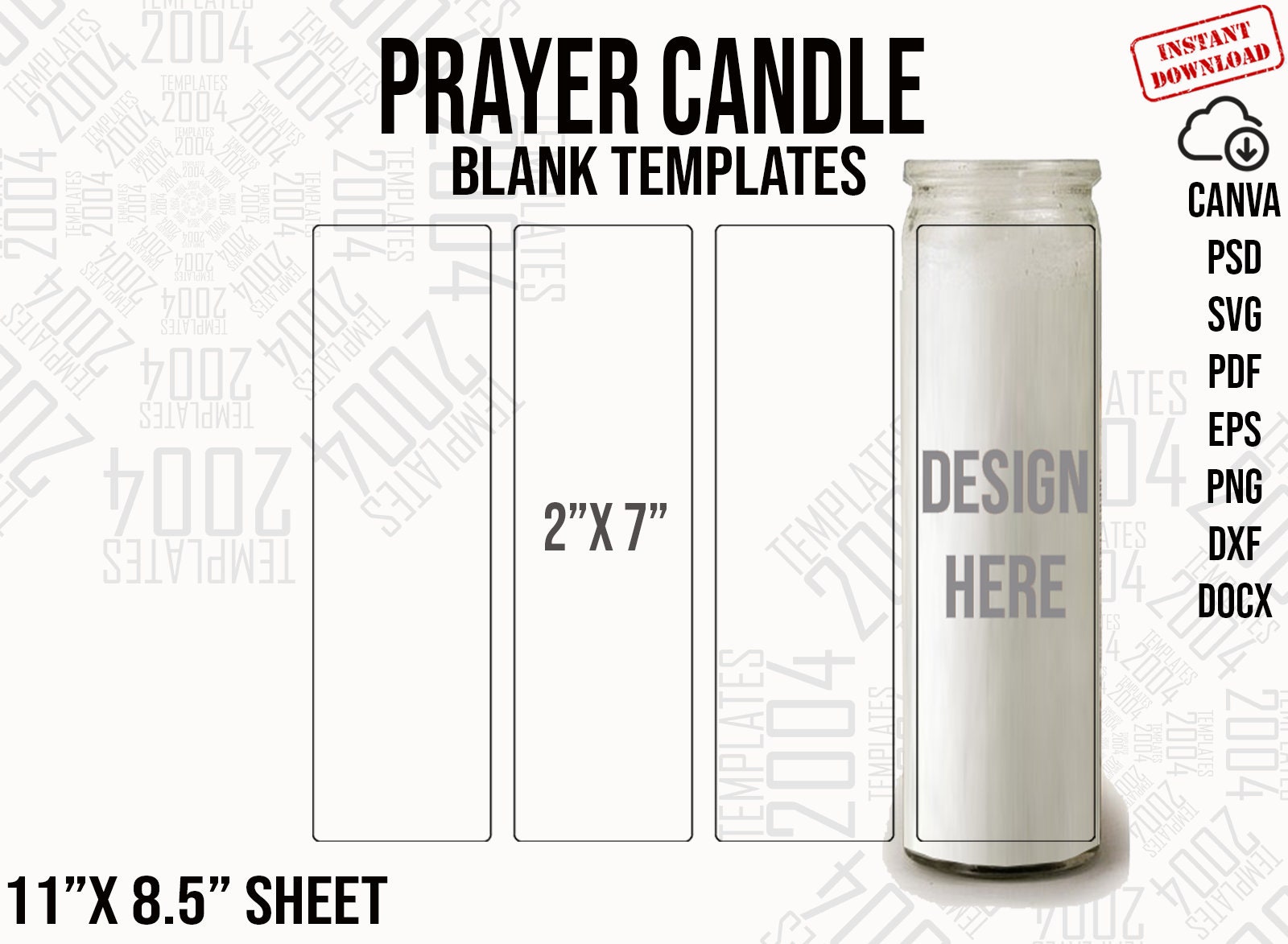 Prayer Candle 2x7 Template for Custom Styles, Prayer Candle Svg, Jesus Prayer Candle 2x7 Template for Custom Styles, Prayer Candle Svg, Jesus