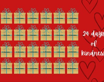 24 days of Kindness advent calendar