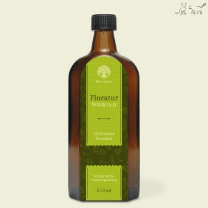 36,27 EUR/l Floratur Wildkraut - 10 Kräuter Ferment - 510ml