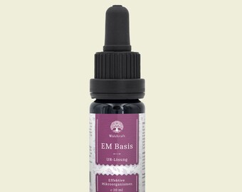 390,00 EUR/l EM Basis - Solution Originale Microorganismes Efficaces - 20ml