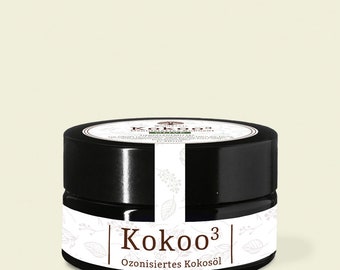 526,67 EUR/l Kokoo3 Olive - Ozonisiertes Kokosöl mit Olivenöl - 30ml