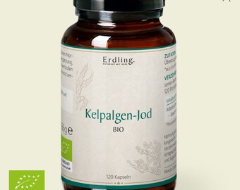 173,33 EUR/kg BIO Kelpalgen-Jod - 120 Kapseln