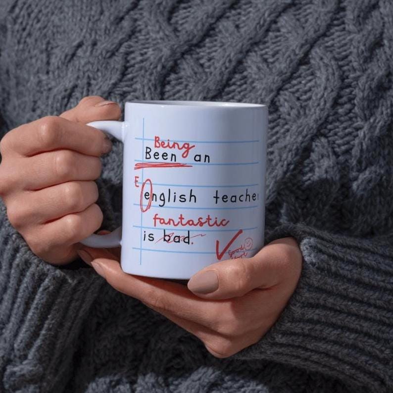 Hanamiya Grammatik-Geschenktasche: Lustiger Spruch "I Before E Weird" – Als Geschenk Für Lehrerinnen, Für Reisen Oder Als Praktische Make-up-Tasche