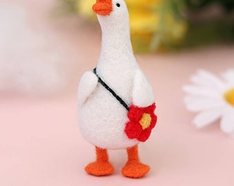 beautiful goose felting kit