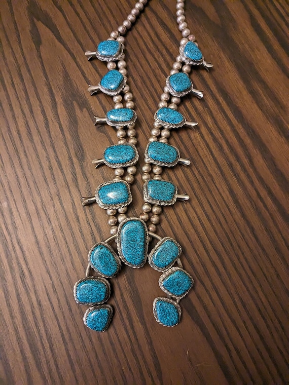 vintage squash blossom necklace Gem