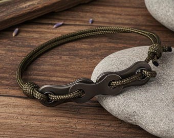 Fascia da braccio Gerecyclede Fietsketting verde militare 'Olivine' Accessorio unisex