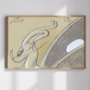 Original creature design: Lunar dragon