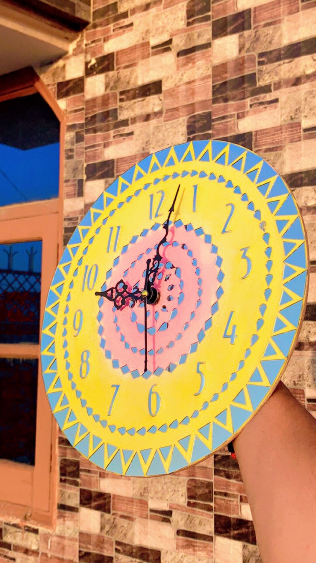 Lippan Art and Mirror Work Wall Clock for Home and Wall Decor Etsy