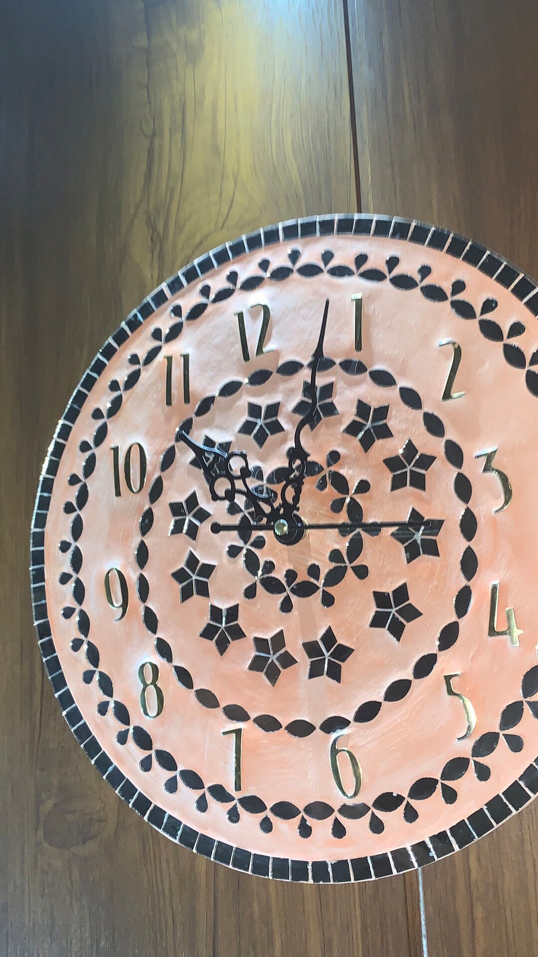 Lippan Art and Mirror Work Wall Clock for Home and Wall Decor Etsy