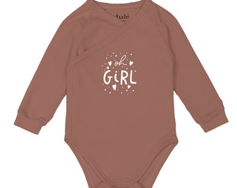 Lubalé | Oh Girl wrap body organic cotton from Portugal in pastel tones: olive, mocha, beige, and white