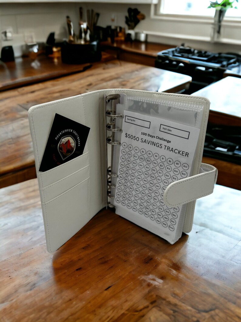 100 Envelopes Money Saving Challenge, Budget Binder, A6 Binder, Cash