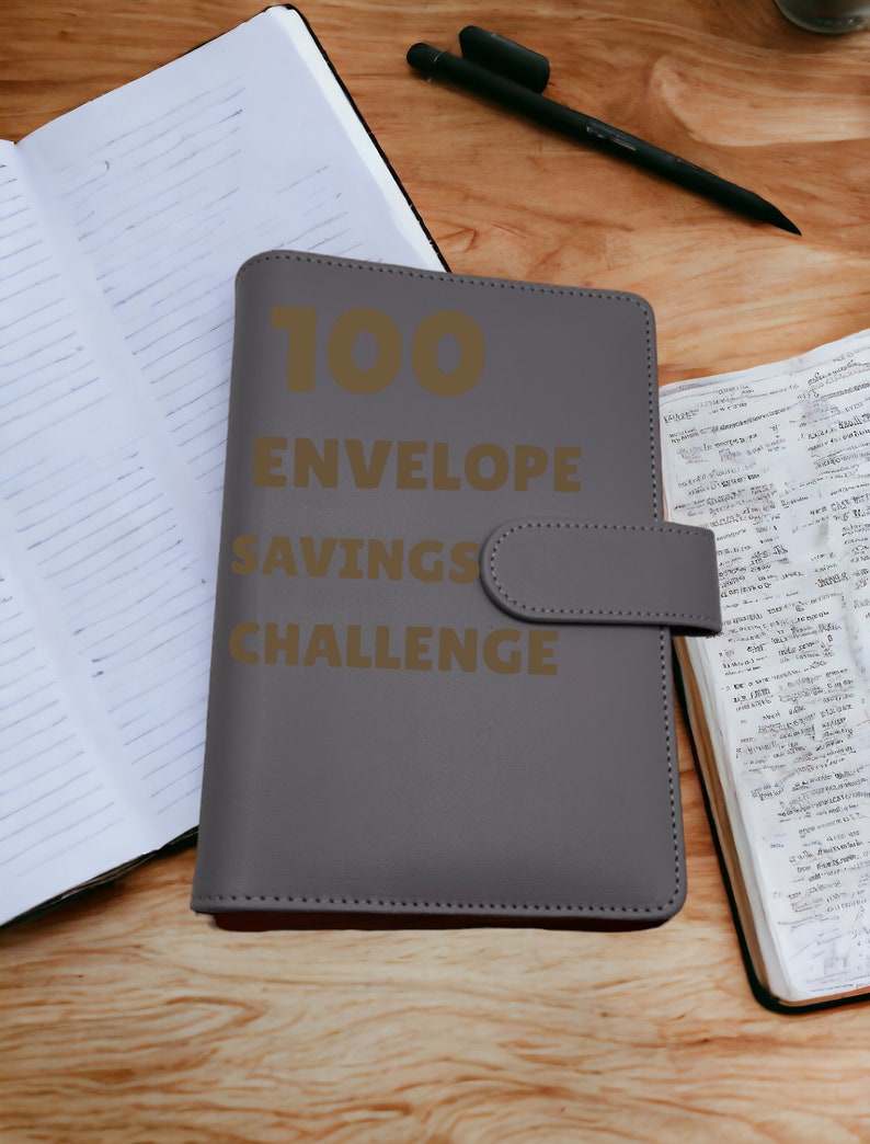 100 Envelopes Money Saving Challenge, Budget Binder, A6 Binder, Cash