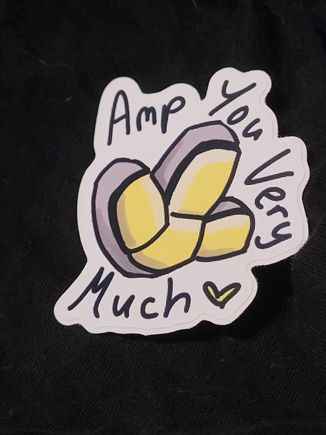 Amp You Very Much Sticker - Etsy