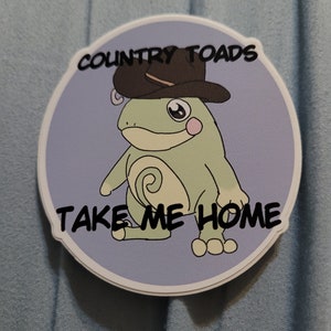 Country Toads Politoed Sticker