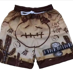 Travis Scott Cactus Jack *Brand New* Shorts (S-3XL) Brown