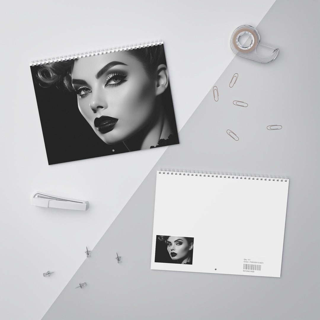 2024 Wall Calendar Photo Calendar 2024 2024 Art Calendar Etsy