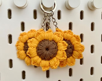 イチゴのキーホルダー、かぎ針編みのキーホルダー、かぎ針編みの