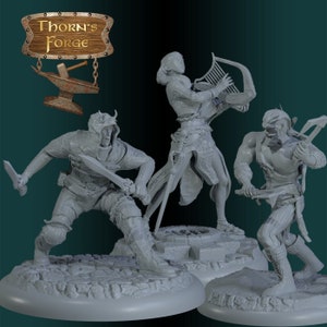 The Adventurer&#39;s Miniature pack (Stl files)