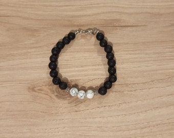 Bracelet Howlite 8