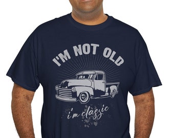Classic Men's Cotton Tshirt, Funny Car Shirt, Vintage Fathers Day Gift Tee, Gift For Him, Dad Gift Camiseta para hombre, Mens Tshirt, Mens T