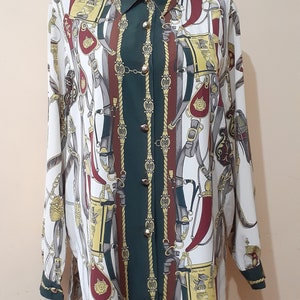 CherGiulia Vintage Women Shirt Blouse