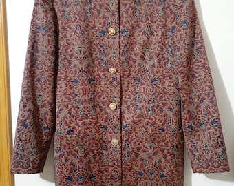 Salvatore Ferragamo Donna Seta Stampata Floreale