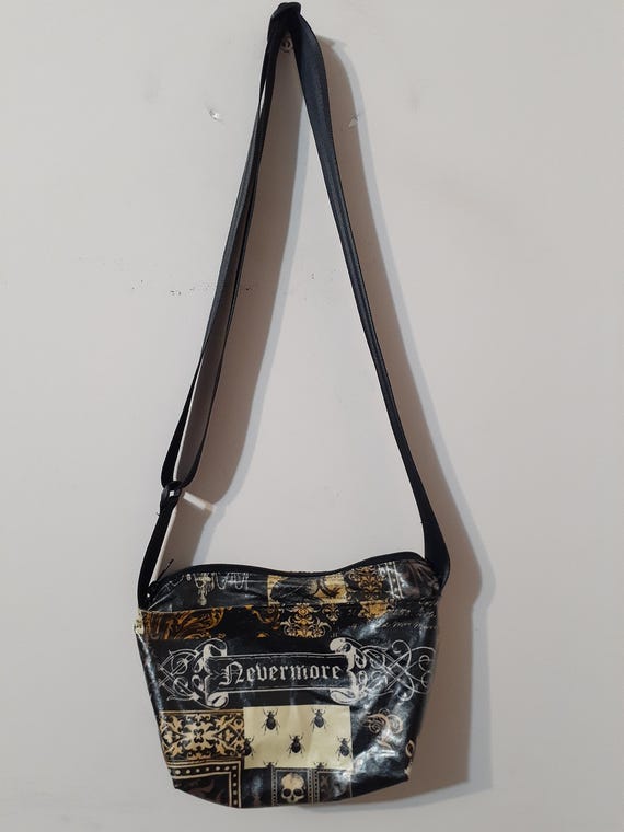 Nevermore Gothic Antique Patchwork Skulls Spider … - image 6