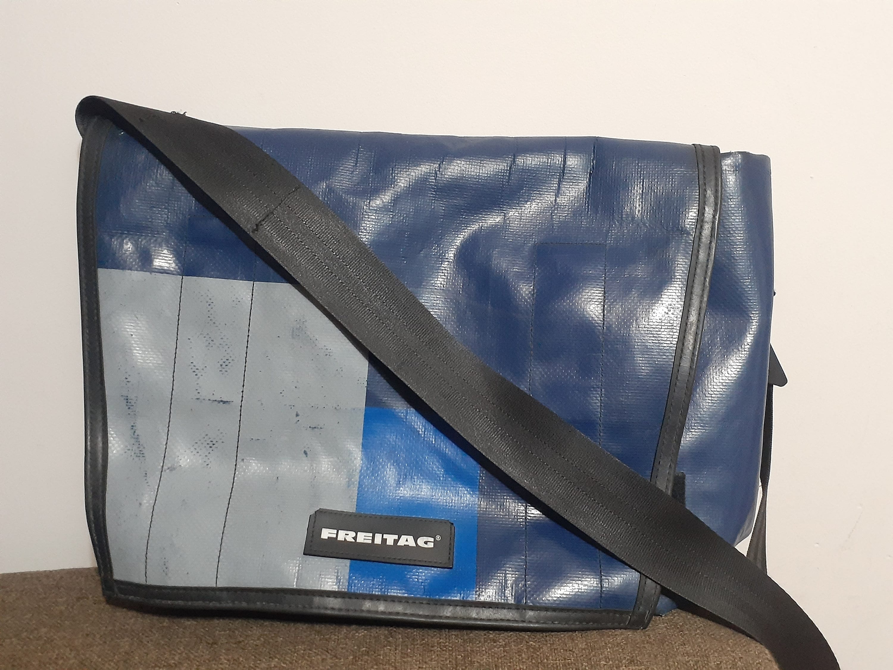 FREITAG Messenger Bag Series G5.1 Recycling Blue Gray - Etsy