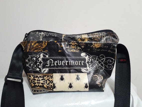 Nevermore Gothic Antique Patchwork Skulls Spider … - image 2