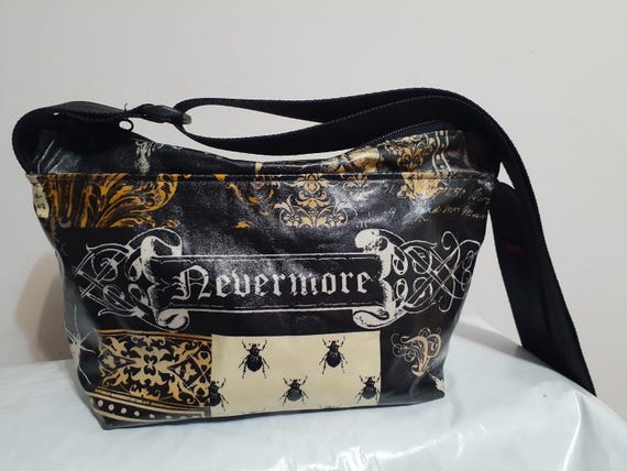 Nevermore Gothic Antique Patchwork Skulls Spider … - image 1