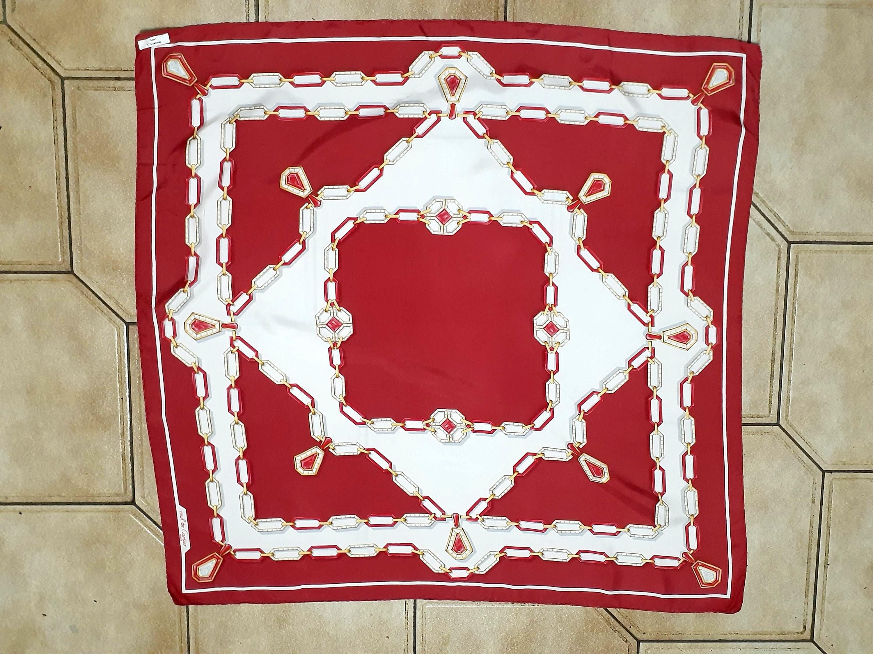 Must Cartier Scarf - Etsy