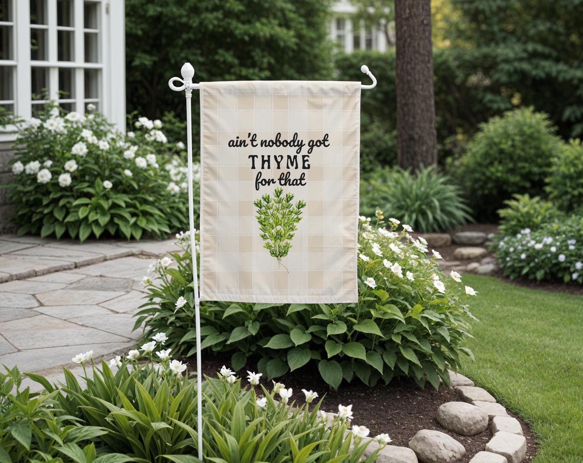 Funny Garden Flag Outdoor Decor Spring Gifts For Home Garden Flag Summer Garden Flag Spring Garden Flag Yard Art Gift For Garden Enthusiast