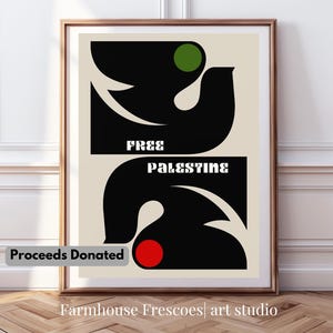 Poster Palestina, Arte palestinese, Stampa artistica digitale gratuita Palestina, Poster sui diritti umani, Poster sull'attivismo, Decorazione murale Land Back Palestine
