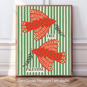 Free Palästina Museum Qualität Poster, Palästina Kunst, Palästinensischen Widerstand Kunst, Palästina Wanddekor, Linke Plakat
