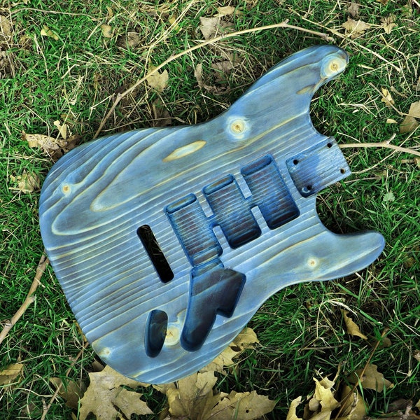 Guitar,Stratocaster guitar HHH body, pastel blue strat body,Stratocaster body,fender body