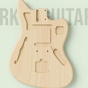 Custom Order Guitar Body,  JG, Fits Jaguar® Neck