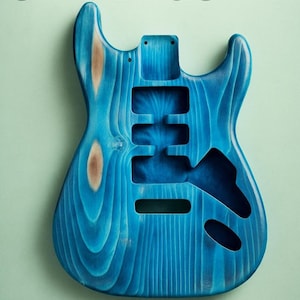 Blue Stratocaster Body - Etsy