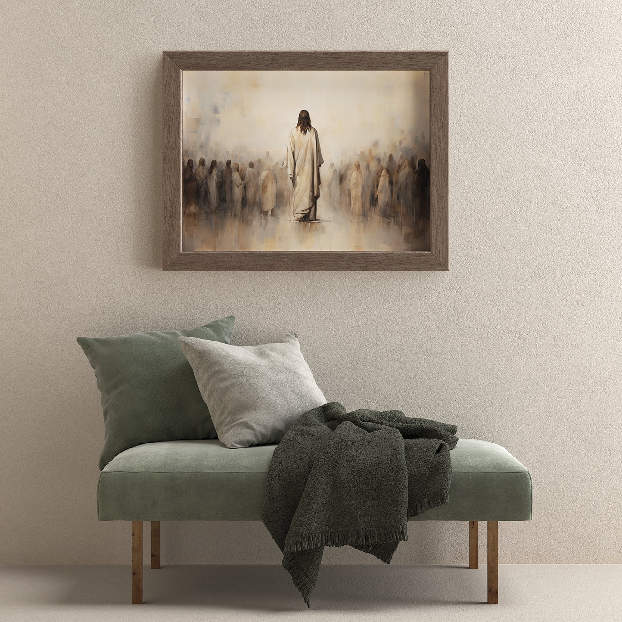 The Great Commission | Jesus Portrait | Digital Oils Art Piece ...