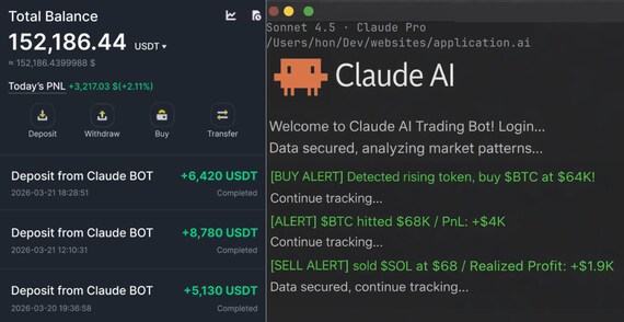 Claude AI Trading Bot 2026 - Wins 98% of trades - Make Quick Money